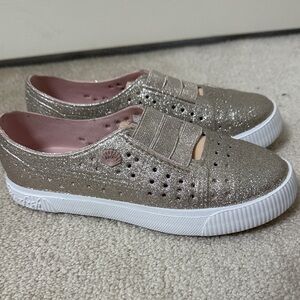 Gold Glitter Women's Sneakers